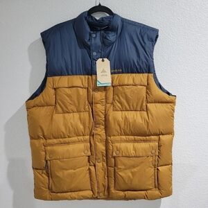 Prana Red Slate Vest  Dark Sky Colorblock Vest NWT XXL NWT